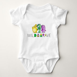 Wild and Brave Clothing Baby Bodysuit