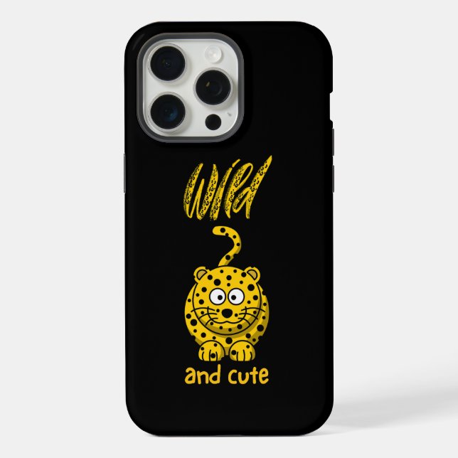  WILD AND CUTE  iPhone CASE (Back)