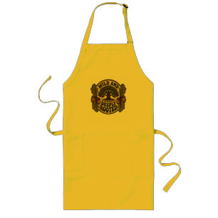 Wild And Deeply Rooted Vintage Oak Tree Long Apron