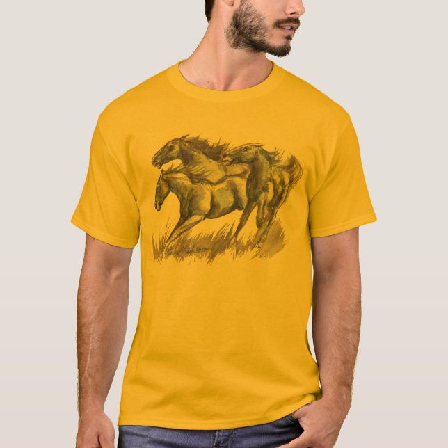 Wild And Free Basic T-shirt SAF (Front)