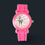 Wild and free brown Arabian horse girl custm gift Watch<br><div class="desc">Wild and free Arabian horse girls watch horse party gifts gracious Arabian brown horse ,  beautiful personalised gift for horse lovers.</div>