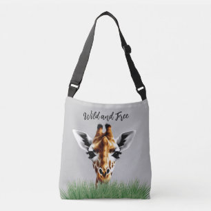 Wild And Free Giraffe Crossbody Bag