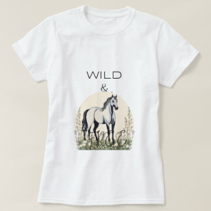 wild and free horse T-Shirt