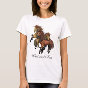 Wild and Free Horses T-Shirt