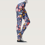Wild and Free Summer Flowers Leggings<br><div class="desc">Kick back in these super fun leggings featuring a pattern of whimsical wild flowers. Perfect for a special event,  workout at the gym or garden party or festival.</div>