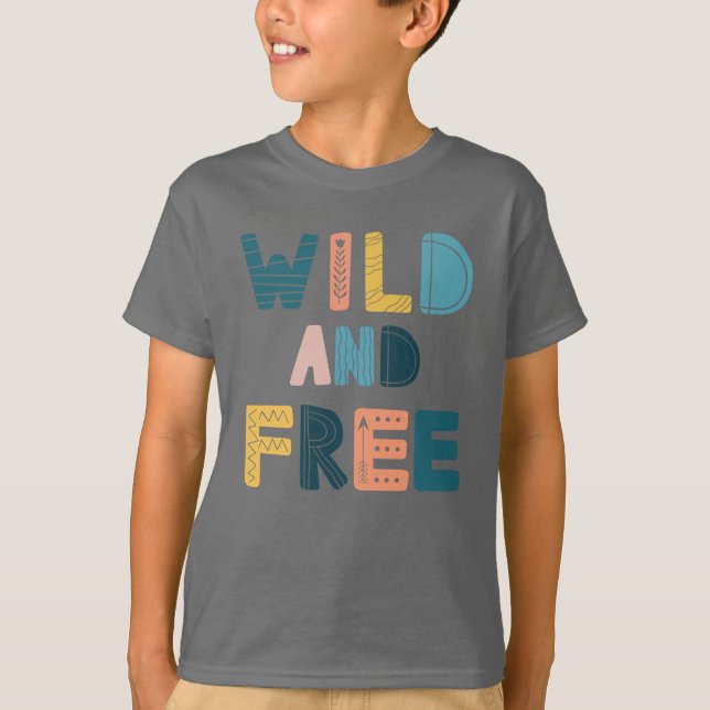 Wild and Free T-Shirt (Front)
