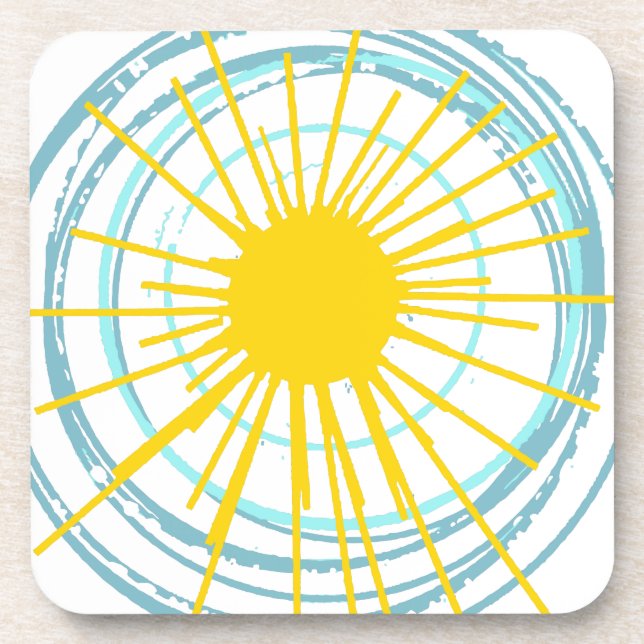 Wild and Free You Are My Sunshine Coaster (Front)