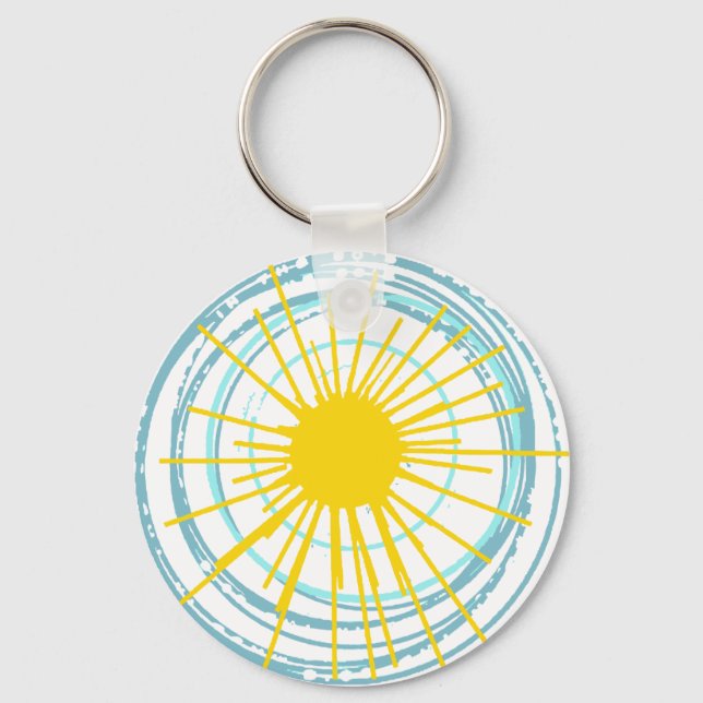 Wild and Free You Are My Sunshine Key Ring (Front)