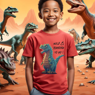 Wild and Roaring to Go T-Rex T-Shirt