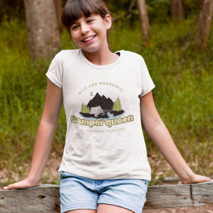 Wild and wonderful camper queen adventure T-Shirt