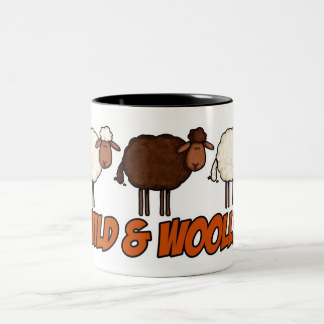 wild and woolly mug (Center)