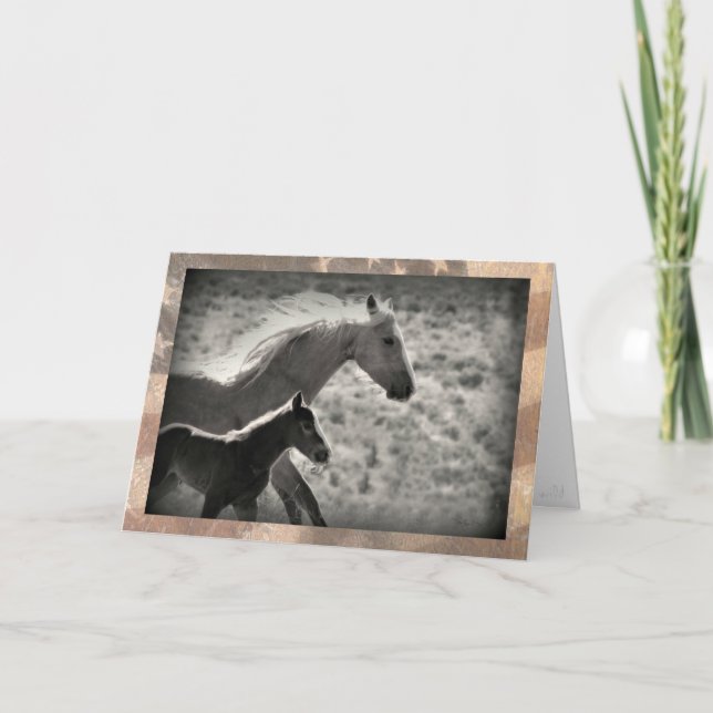 "Wild Angel" Greeting Card (Front)