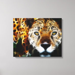 Wild Animal Cheetah Wrapped Canvas