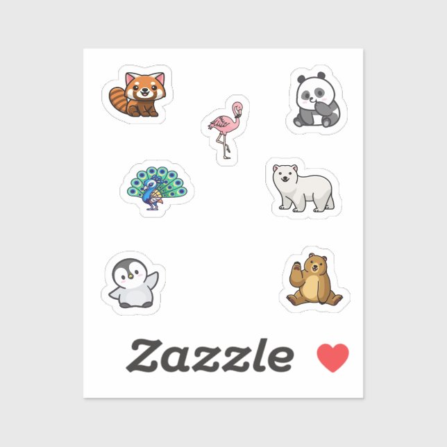 Wild animal collection (Sheet)