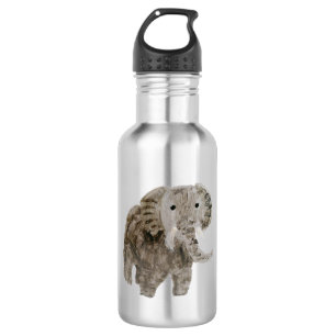 Wild Animal Elephant Art 532 Ml Water Bottle