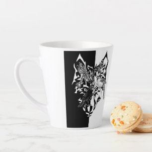 Wild Animal Guides  4" Tall Latte Mug