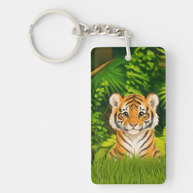 Wild animal   key ring (Front)