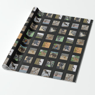 Wild Animal Photo Gift Wrap