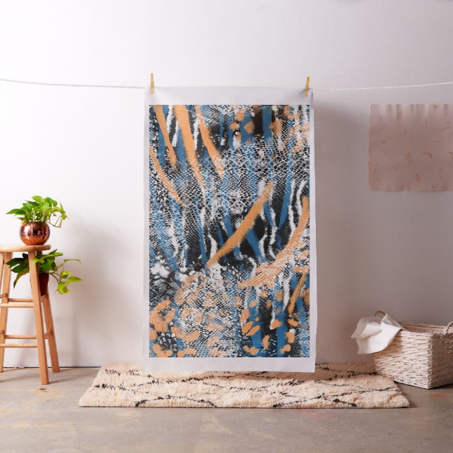 Wild Animal Print Pattern Fabric (In Situ)