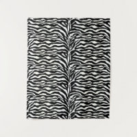 Wild Animal Print, Zebra in Black and White