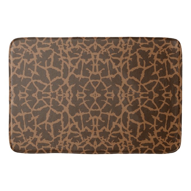Wild Animal Skin Bath Mat (Front)