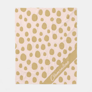 Wild Animal Skin Fleece Blanket