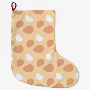 Wild Animal Skin Large Christmas Stocking
