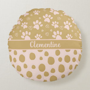 Wild Animal Skin Round Cushion