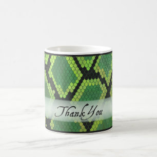 Wild Animal Snake Thank You Coffee Mug