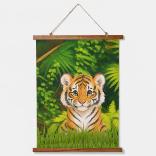 Wild animal tapestry design