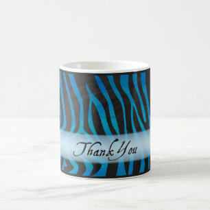 Wild Animal Zebra Thank You Coffee Mug