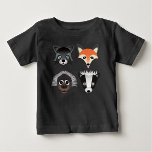 Wild Animals - Baby Fine Jersey T-Shirt