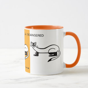 Wild animals - Black-footed FERRET - Nature Mug