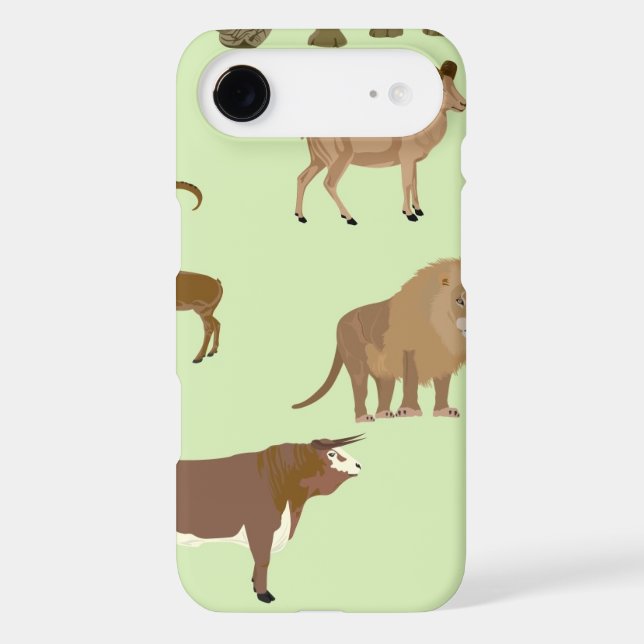 Wild animals Case-Mate iPhone case (Back)