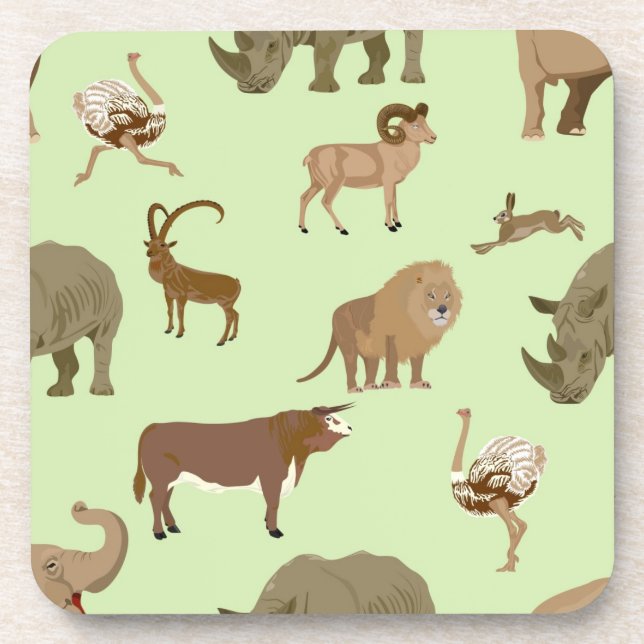 Wild animals coaster (Front)