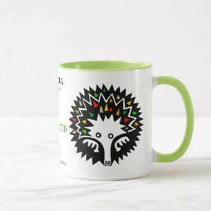 Wild animals - Cute ECHIDNA - Wildlife -Australia Mug