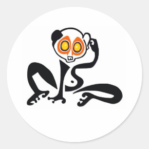 Wild animals - Cute Slow LORIS - Sticker