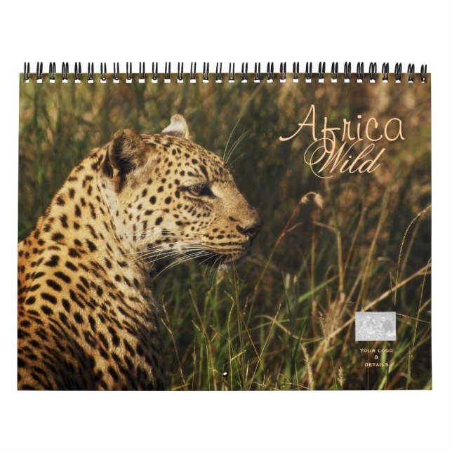 Wild animals of Africa Calendar (Cover)