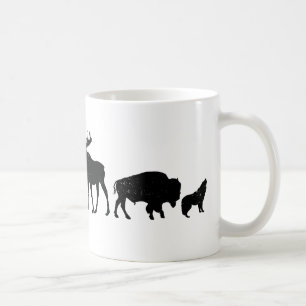 Wild Animals of Yellowstone Coffee Mug