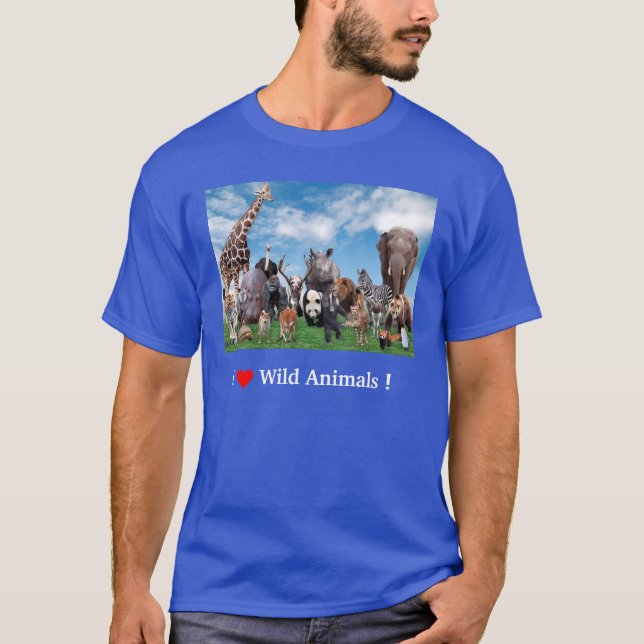 Wild Animals T-Shirt (Front)
