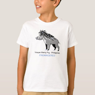 Wild animals -Visayan warty PIG Wildlife - Nature T-Shirt