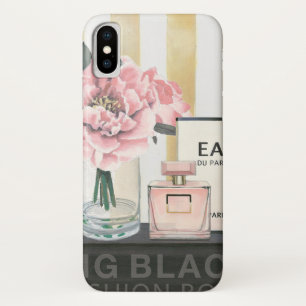 Wild Apple   Big Fashion Book - Striped iPhone X Case