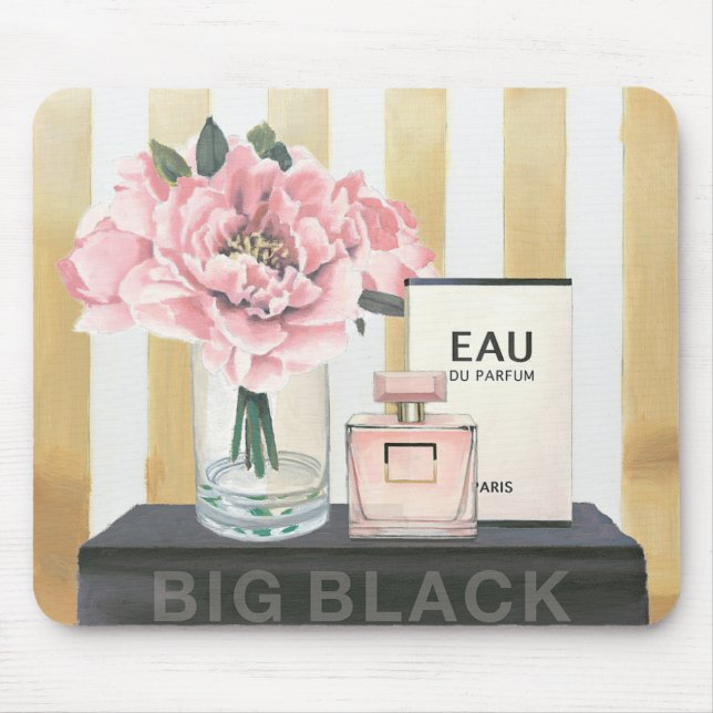 Wild Apple | Big Fashion Book - Striped Mouse Mat (Front)