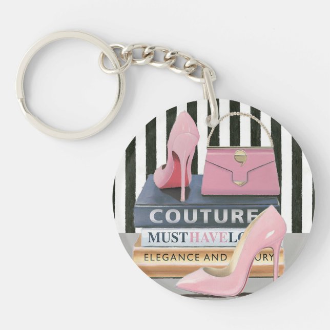 Wild Apple | Couture Stripes - Shoes & Bag Key Ring (Front)