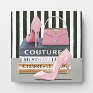 Wild Apple Couture Stripes - Shoes & Bag Plaque
