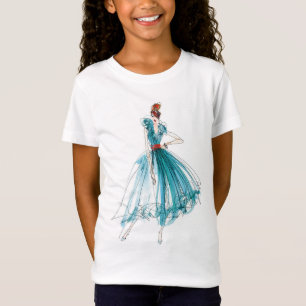 Wild Apple   Haute Couture Fashion Sketch T-Shirt