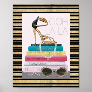 Wild Apple   Ooh La La - Glamourous Stiletto Poster