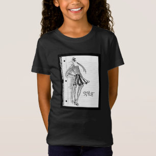 Wild Apple   Style Icon - Modern Sketch T-Shirt