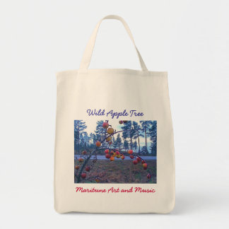 Wild Apple Tree Tote Bag