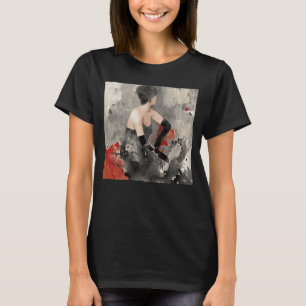 Wild Apple Vintage Watercolor Woman T-Shirt